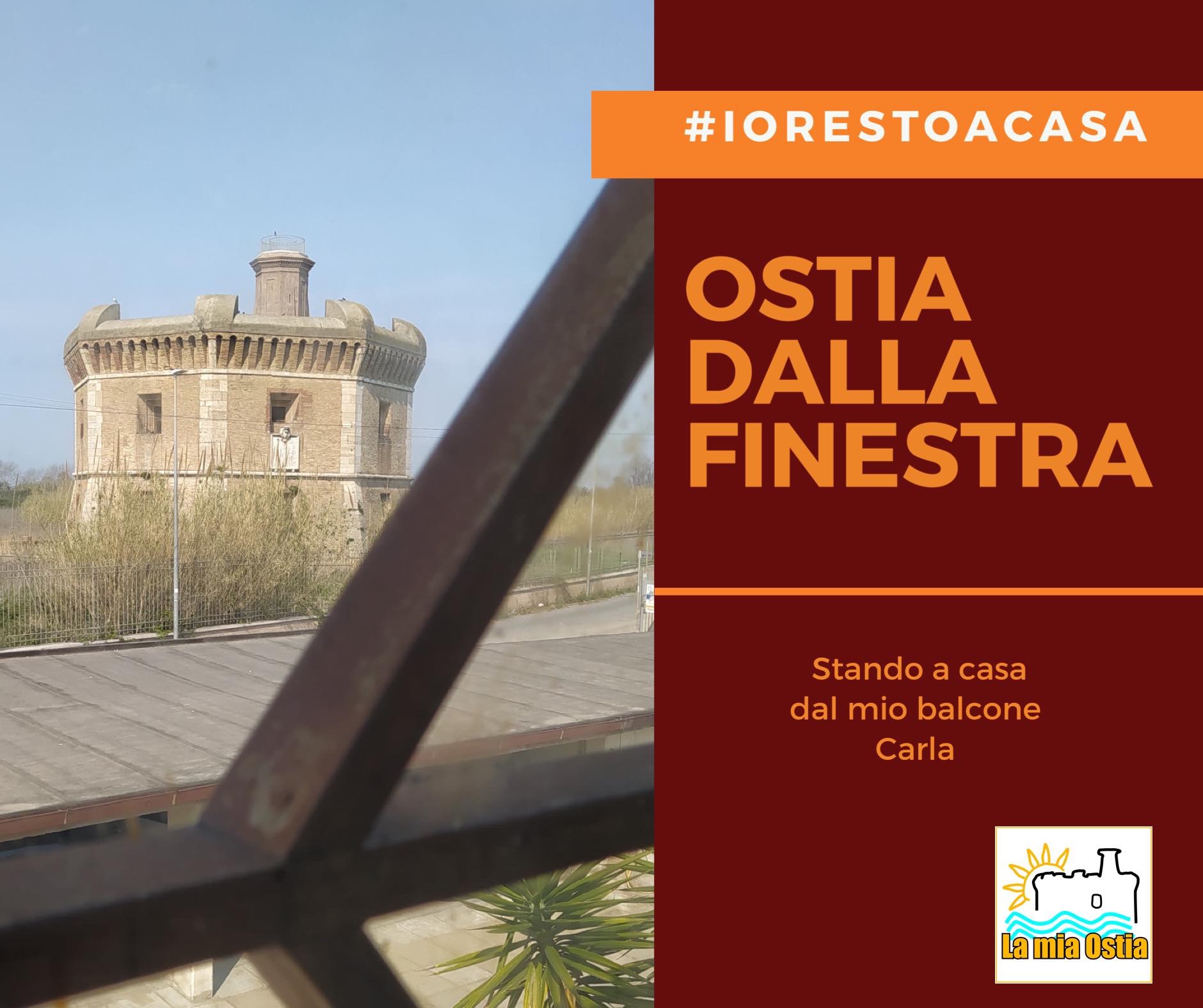 Ostia dalla finestra: mese di marzo